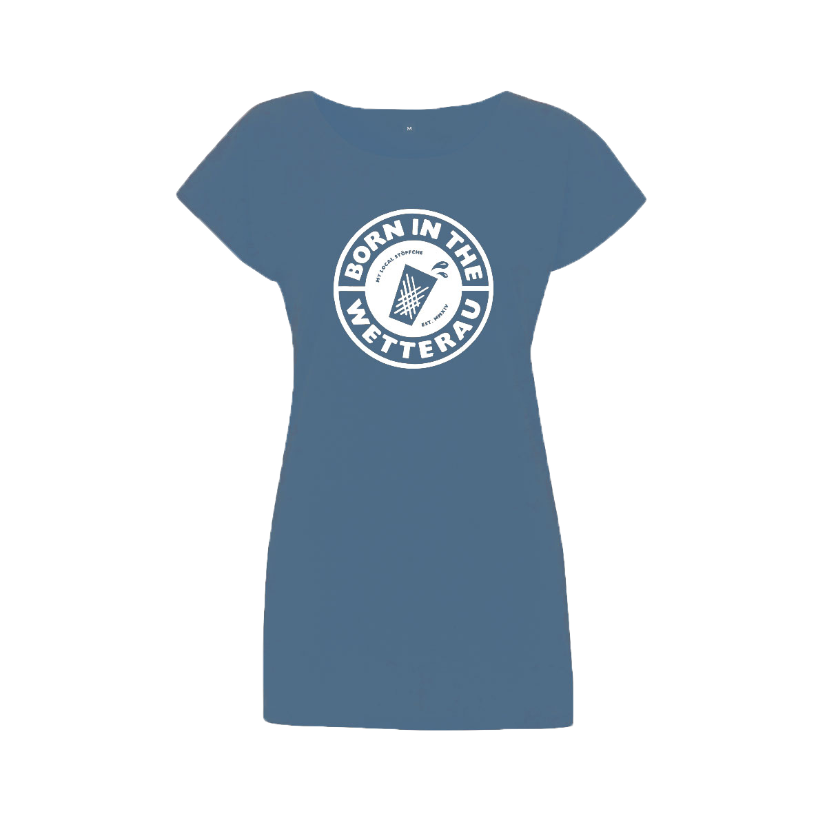 T-Shirt Frauen (stone blue)